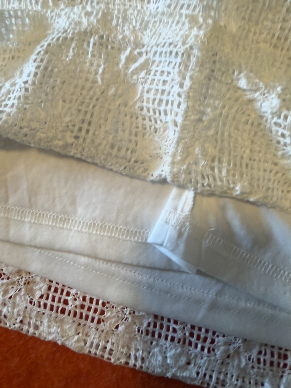 Zara white boho crochet long sleeves midi dress NWT - Picture 5 of 13